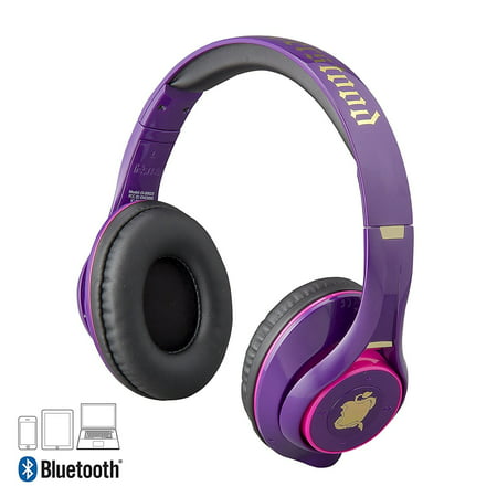 Descendants 2 Bluetooth Wireless Headphones with Microphone Voice Activation and Bonus Aux (Best Mic For Voice Over)