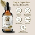 thumbnail image 3 of Australian Emu Oil for Skin Hair Nails Deep Moisturizer Anti-Aging Natural Care, 3 of 8