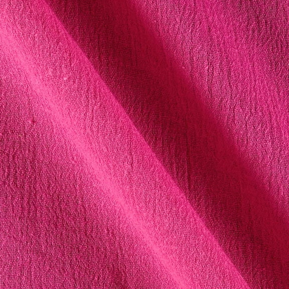Ben Textiles Island Breeze Gauze, Yard, Fuchsia