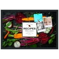 thumbnail image 2 of PinPix 30x20 Custom Cork Bulletin Board Root Vegetables Poster Board Has a Fabric Style Canvas Finish, Framed in Root Vegetables, by ArtToFrames (PinPix-1361), 2 of 5