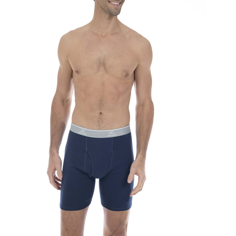Crazy Cool Men's Seamless Boxer Briefs Underwear 6-Pack Set (Dots