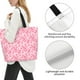 thumbnail image 3 of Disketp pink heart Bolsa Tote Estampada para Mujer, Bolso de Hombro y de Mano para Compras y Viajes, 3 of 8