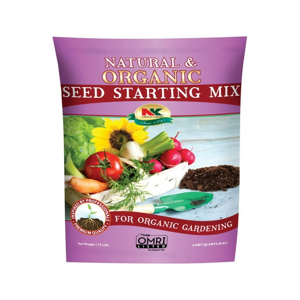 NK Lawn & Garden Natural & Organic Organic Seed Starter Mix 8 Case Of