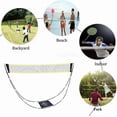 thumbnail image 2 of Filet de Badminton Réglable en Hauteur, Filet de Badminton Portable Multi-Sport pour Intérieur Ou Extérieur en Nylon de Haute Qualité, 2 of 5