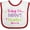 White and Red, variant on Inktastic Child Funny Today Im Pappys Problem Girls Baby Bib
