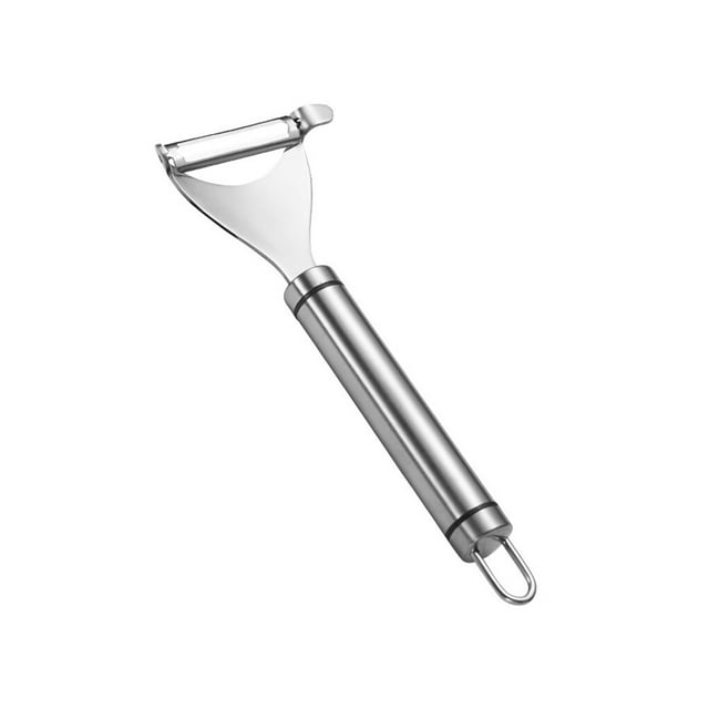 PeelersStainless Steel Sharp Vegetable Slicers Skidproof Handle Thickened Stainless Hanging Kitchen Home Staple Veggie Potatoes Cooking Tool Y Shape 1