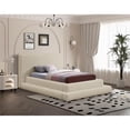 thumbnail image 2 of Meridian Furniture Dane Beige Teddy Fabric Twin Bed, 2 of 9