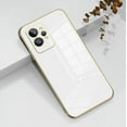 thumbnail image 2 of Compatible with Realme GT2 Pro Case Silicone Shockproof Realme GT2 Pro Phone Case Anti-Scratch Ultra Thin Plating TPU Cases (Realme GT2 Pro, White), 2 of 13