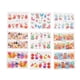 thumbnail image 2 of Calcomanías para uñas con diseño de transferencia al agua, 18 láminas con patrones variados para un estilo moderno y fácil aplicación., 2 of 6