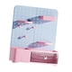 thumbnail image 4 of Organizador de bolígrafos, portalápices, organizador de papelería, elegante organizador de escritorio, Azul Rosa, 4 of 7