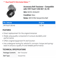 thumbnail image 2 of Accessory Belt Tensioner - Compatible with 1997 Ford F-250 HD 7.3L V8, 2 of 2