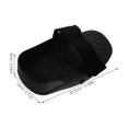 thumbnail image 2 of LRXIYODE 1 Pair Rowing Machine Pedal Black PP Material for Fitness Bike and Exercise Routine, 2 of 7