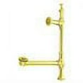 thumbnail image 3 of Elements Of Design Ds3091 Exposed Brass Clawfoot Tub Drain - Chrome, 3 of 5