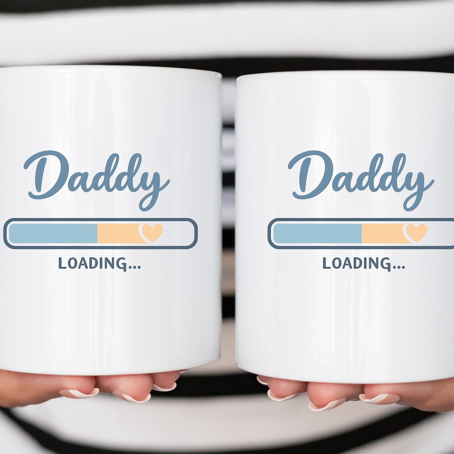 Daddy Loading Gift Mug Cute Pregnancy Announcement Coffee Cup For Expecting Dad New Father Baby Reveal Gift Funny Dad To Be Mug Gift Idea