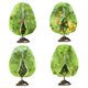 thumbnail image 1 of Red para árboles frutales RIFNY, cubierta de malla verde de 1,2 x 1 m, 4 unidades, 1 of 7