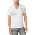 thumbnail image 1 of INC Playera gráfica en capas para hombre, blanca, pequeña, 1 of 1