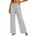 thumbnail image 3 of Gytharion Women's High Waist Banana Joggers with Pockets Draped Straight Leg Sweatpants Solid Color Casual Sport Track Pants, 3 of 3