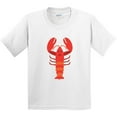 thumbnail image 3 of Inktastic Lobster Cute Ocean Creature Youth T-Shirt, 3 of 5