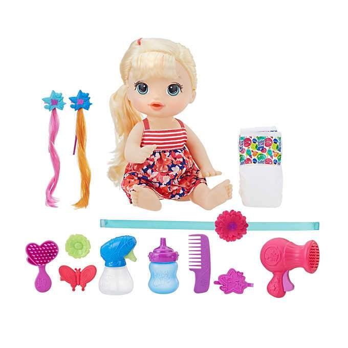 baby alive hair doll