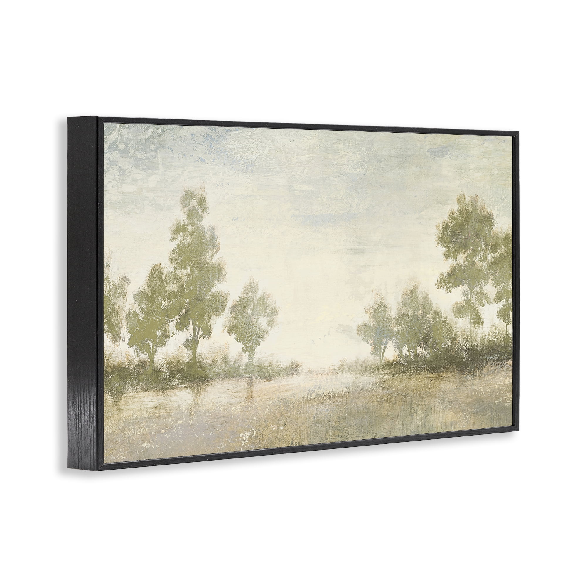 Stupell Industries Forest Light Distant Valley Black Framed Giclee Art, design by Michael Marcon