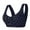 13#Royal Blue, variant on Daisy Bras for Older Women Senior Wireless Front Snap Cotton Bras 2025 Full Coverage Breathable Push Up Bra