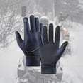 thumbnail image 1 of Guantes de invierno Salvador para hombres y mujeres con pantalla táctil y diseño antideslizante Azul Talla L, 1 of 10