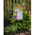 thumbnail image 2 of Borzoi Easter Eggtravaganza Garden Flag, 2 of 2