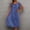 Navy, variant on LINGLANG Women's Solid Color Ice Silk Nightgown Short Sleeve Loose Lounge Sleep Dress with Lace Trim, Breathable Cooling Fabric Soft Lightweight Summer Sleepwear Nightshirt Casual Homewear for Women