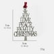 thumbnail image 5 of Árbol de Navidad Colgante Yuarrent decoración Interior Festival de Navidad con cuerda colgante de techo, 5 of 6
