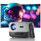 thumbnail image 1 of Proyector Portátil Native 4K HD 350 ANSI con Enfoque Automático y Corrección Keystone 5G WIFI6 Bluet, 1 of 9