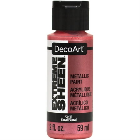 UPC: 0766218113344 | DecoArt Extreme Sheen Paint 2oz-Coral