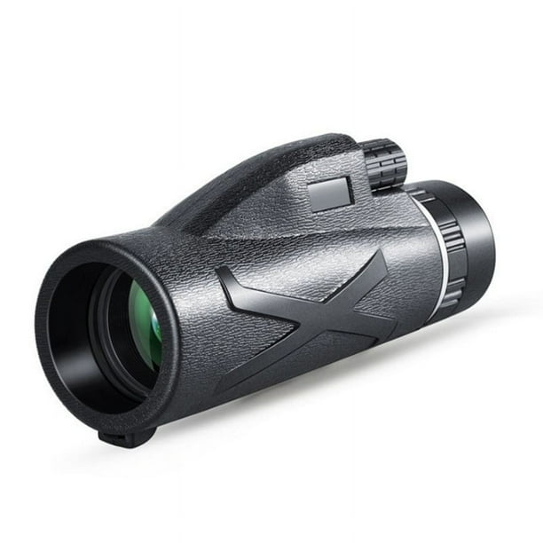Telescopio monocular 80X100 Monocular de alta potencia Alcance bifocal HD Portátil Impermeable y antivaho (1 unidad)
