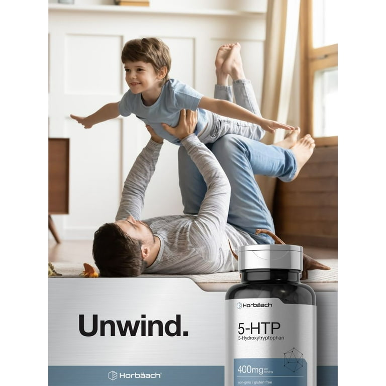 Horbaach Pure Natural Mood 5-HTP 400mg Supplement | 120