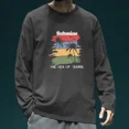 thumbnail image 3 of Camiseta holgada para hombre, nueva camiseta para hombre, sudaderas de cuello redondo, estética, diseño social, poliéster, elasticidad, lujo, 2024, informal, 3 of 5