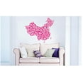 thumbnail image 4 of 20PCS Rose Red Delicate Heart Shape Wall Decal Wall Sticker DIY PVC Removable Transparent Wall Decor Film Self-Adhesive Mural Art Wall Decor for Living Room, Bedroom, Kids Room, Nursery,, 4 of 5
