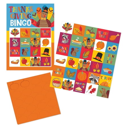 Way to Celebrate Thanksgiving Bingo, 29 ct