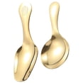 thumbnail image 2 of Compact Ice Cream Scoop Stainless Steel Multi Function Tea Scoop Dessert Serving Baby Shower Churches 2Pcs, 2 of 5