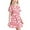 Multicolor12, variant on Kids Girls' Summer Nightgowns, Ruffled Comfy Crewneck Short Sleeve Sleep Dresses Multicolor Size 3-4 T