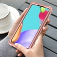 thumbnail image 6 of Dteck Galaxy A72 5G Case, Heavy Duty Hybrid Rugged Shockproof Case Support Wireless Charging Protective Cover for Samsung Galaxy A72 5G, Rosegold, 6 of 7