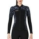 thumbnail image 1 of Vela de buceo 1.5 mm Tops de traje de neopreno Mantenga en caliente Wetsuits Cálido Chaqueta de buceo Buceo Traje de canoa Surf para aeróbicos de agua Snorkel Grey S Sweethay OD003291-06, 1 of 7