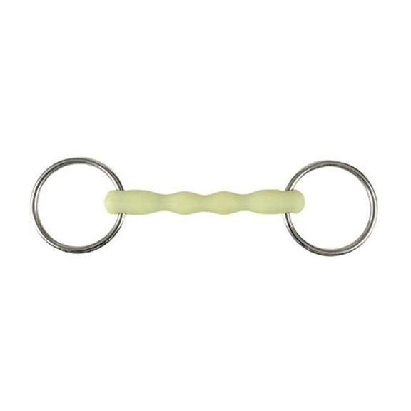 Jacks 21300P-4-1-2 Apple Ring Bit with Flexible Shaped Mouth - 4.50 in.