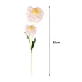 thumbnail image 7 of Vnanda 10Packs Artificial Fake Flower Plants Silk Chrysanthemum DIY Ball Hydrangea Arrangements Wedding Bouquets Decor Home Kitchen Garden Party Table, 7 of 7