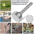 thumbnail image 3 of SDS Plus Ground Rod Driver for Hammer Drills , Universal Ground Rod Bits Driver Socket for GBH-3-28, 3 of 5