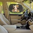 thumbnail image 6 of KUIFORTI Car Window Shades for Side Window, Highland Cow Car Sun Shade Baby Sun Visor, Sun Glare UV Rays Protection, Foldable Car Window Screens for Camping Travel, 6 of 8