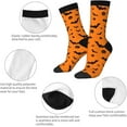 thumbnail image 5 of Colorful Unisex Novelty Pattern Crew Socks Calf Length Athletic Socks for Men Women, 5 of 8