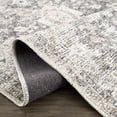 thumbnail image 5 of Hauteloom Mohan Hallway, Kitchen Machine Washable Runner Rug - Farmhouse - Smoke - 2'7" x 7'10", 5 of 12