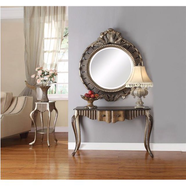 Benzara BM158700 Imperial Accent Mirror, Bronze