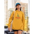 thumbnail image 2 of Happy 4Th July Statue. Hoodie Women -Image by Shutterstock, Female 5X-Large, 2 of 4