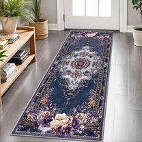 Hallway Runner Rug 2'x6' Washable Area Rugs Non Slip Laundry Rug Runner Floor Carpet Runners for Hallways Entryway Laundry Room Kitchen