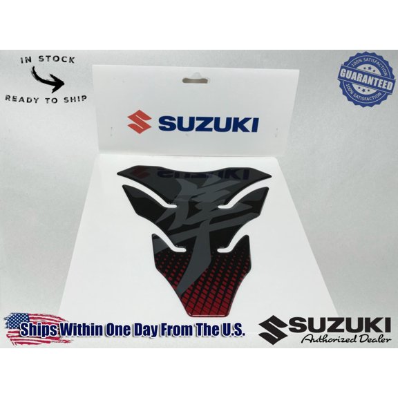 Suzuki OEM TANK PAD PROTECTOR RED 22-25 HAYABUSA 99180-10L00-RED